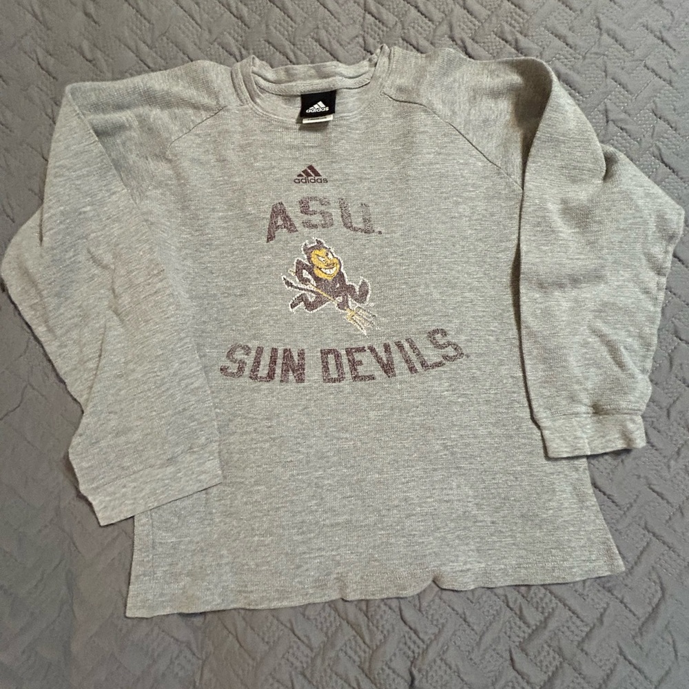 Arizona State University Sun Devils Adidas Youth Thermal Shirt Size L (14/16)